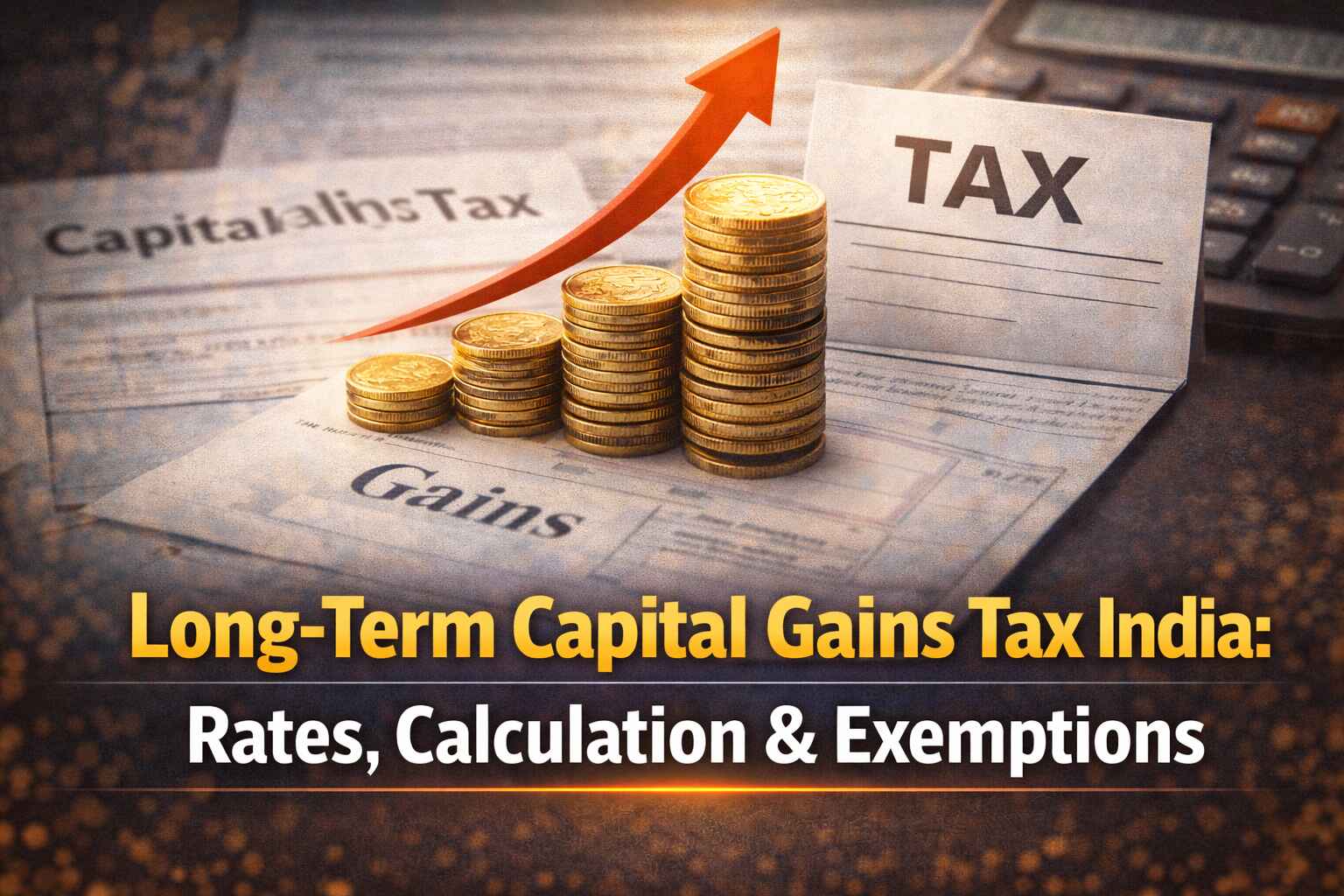 Long-Term Capital Gains Tax India: Rates & Exemptions